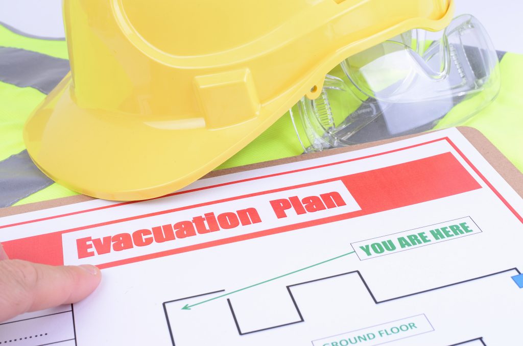 construction site evacuation plan